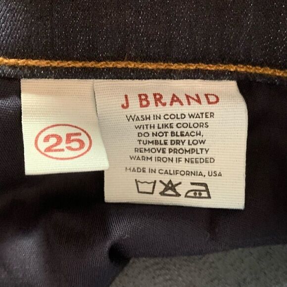 EUC J Brand Mid Rise Super Skinny in Starless Jeans 25 - Picture 8 of 11